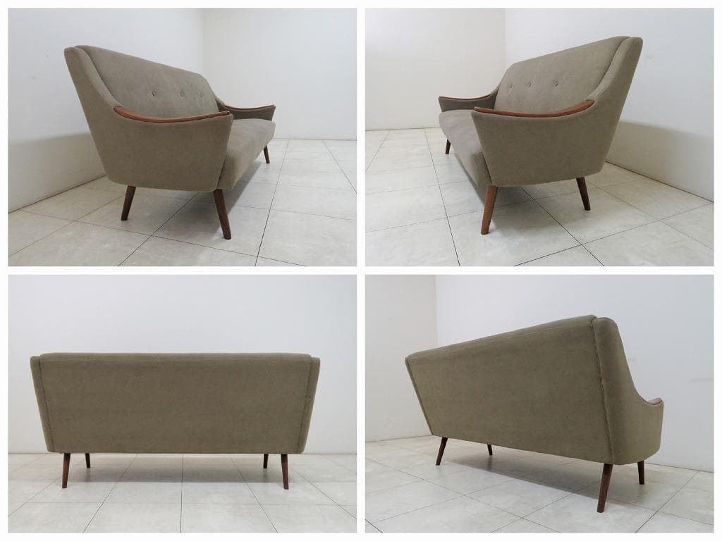 関家具 ノーウェアライクホーム コルン 2.5人掛けソファ 北欧モダンデザイン