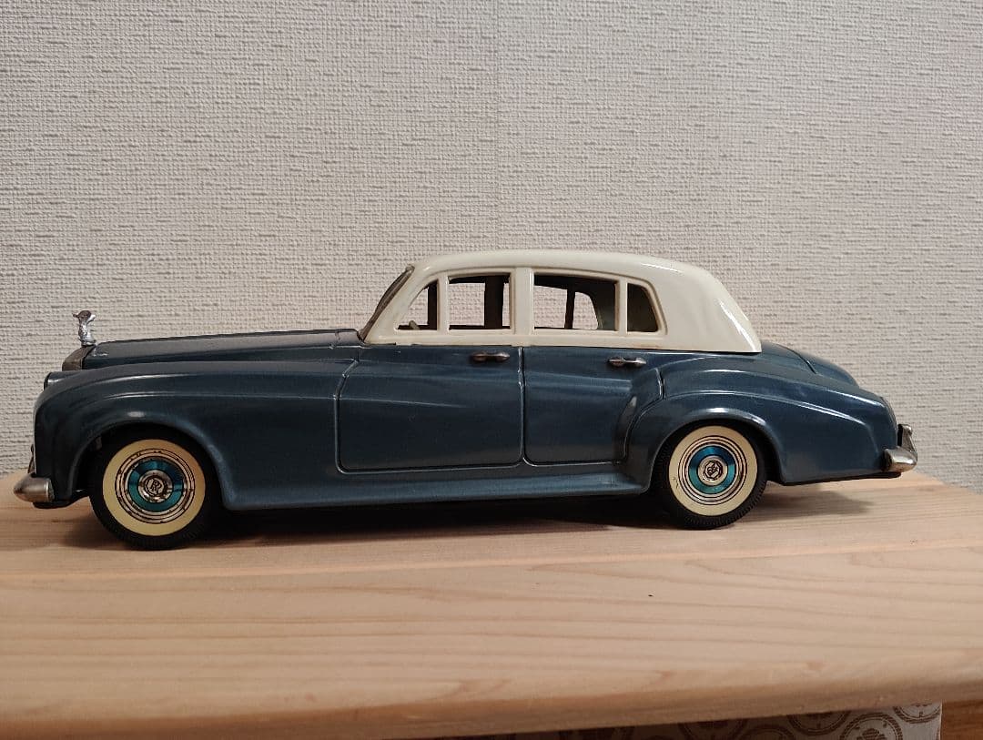 【希少】萬代屋 BCバンダイ ロールスロイス 大型 ブリキ 玩具 当時物