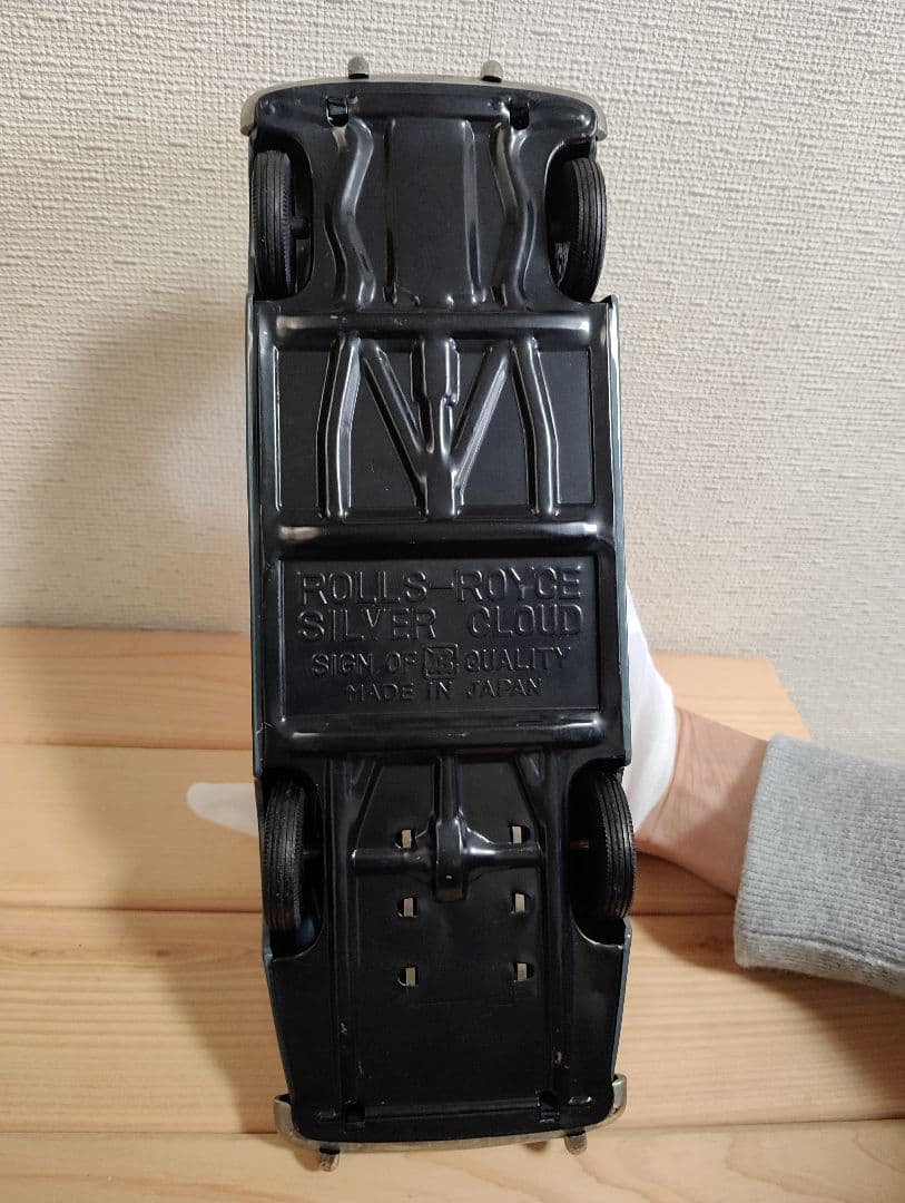 【希少】萬代屋 BCバンダイ ロールスロイス 大型 ブリキ 玩具 当時物