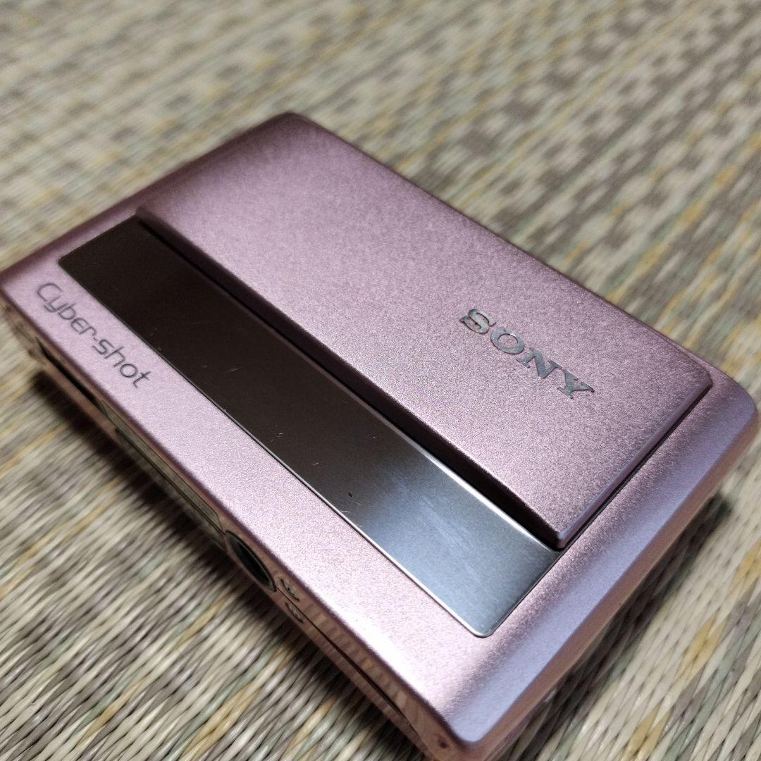 美品 SONY Cyber-shot DSC-T20 ピンク メモリ＆充電器付き