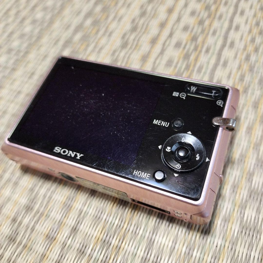 美品 SONY Cyber-shot DSC-T20 ピンク メモリ＆充電器付き