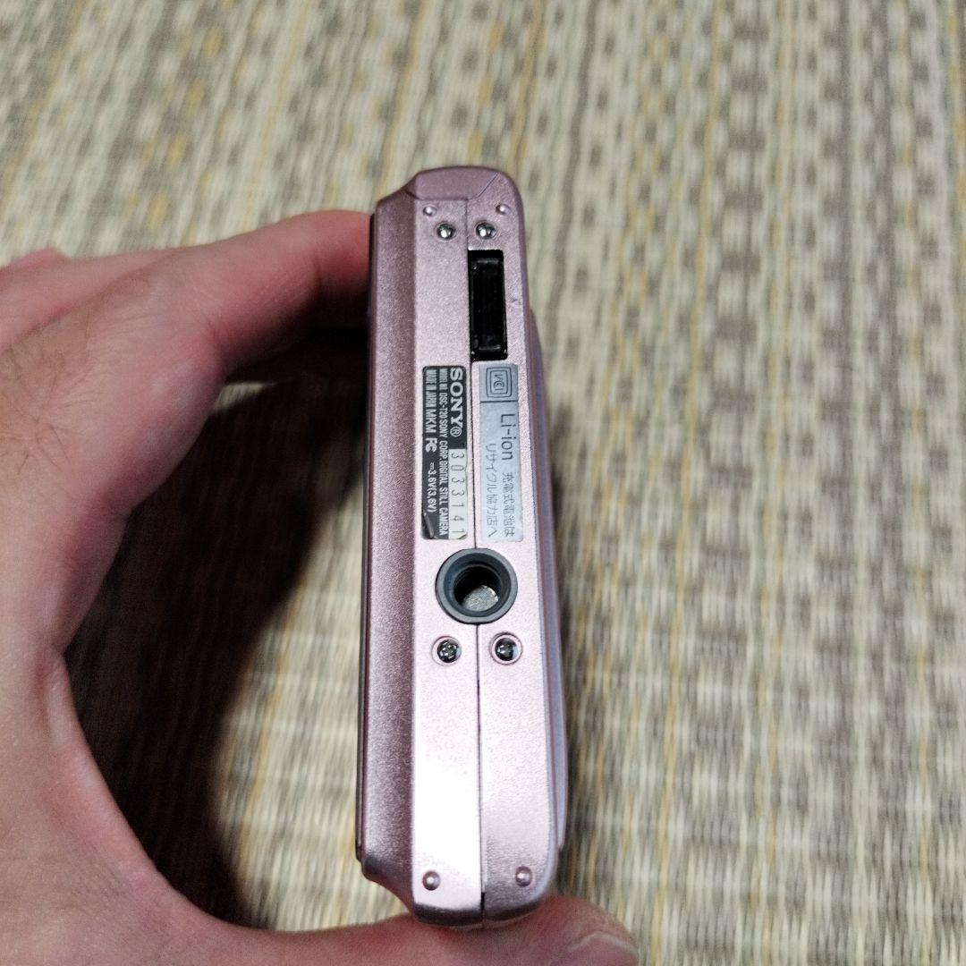 美品 SONY Cyber-shot DSC-T20 ピンク メモリ＆充電器付き
