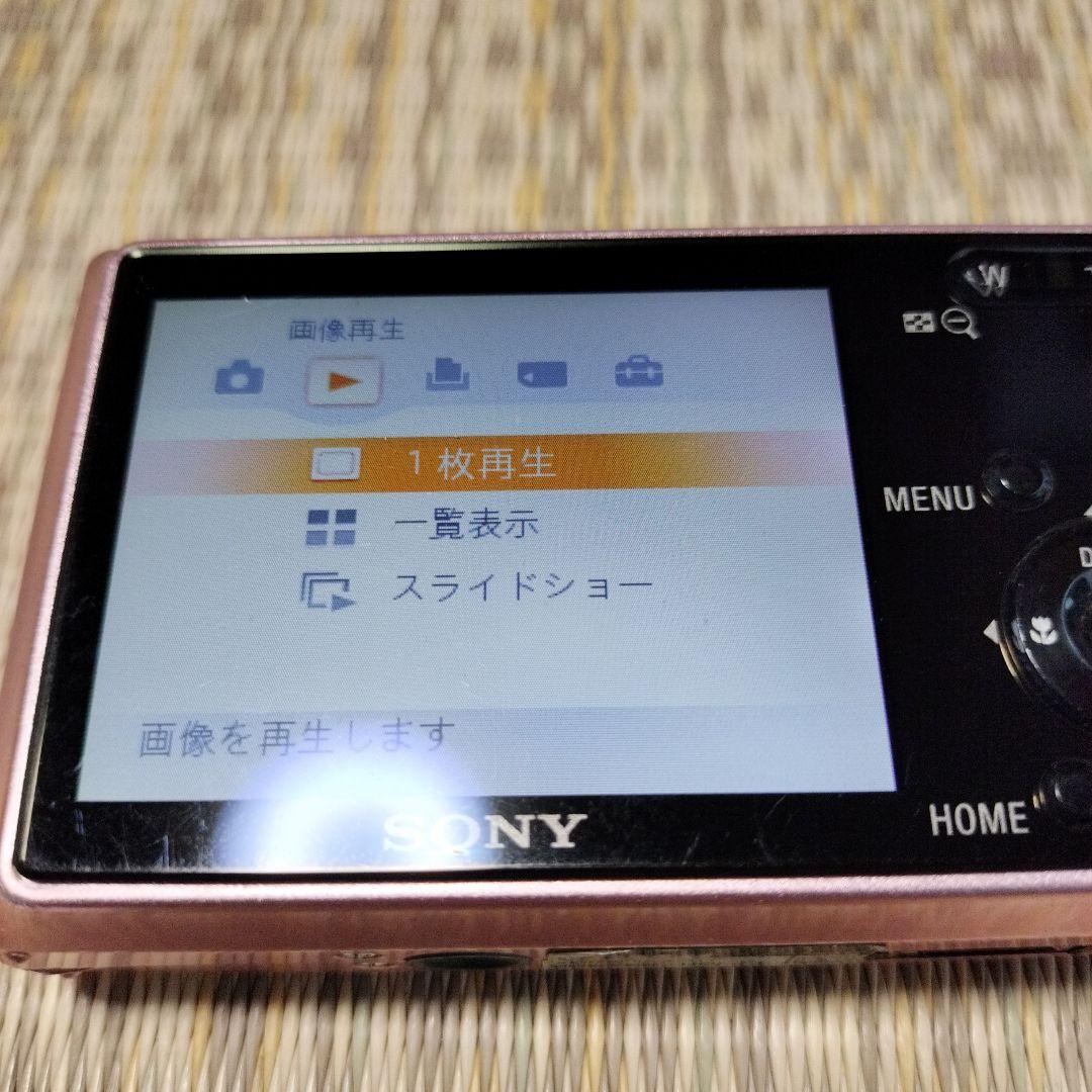 美品 SONY Cyber-shot DSC-T20 ピンク メモリ＆充電器付き