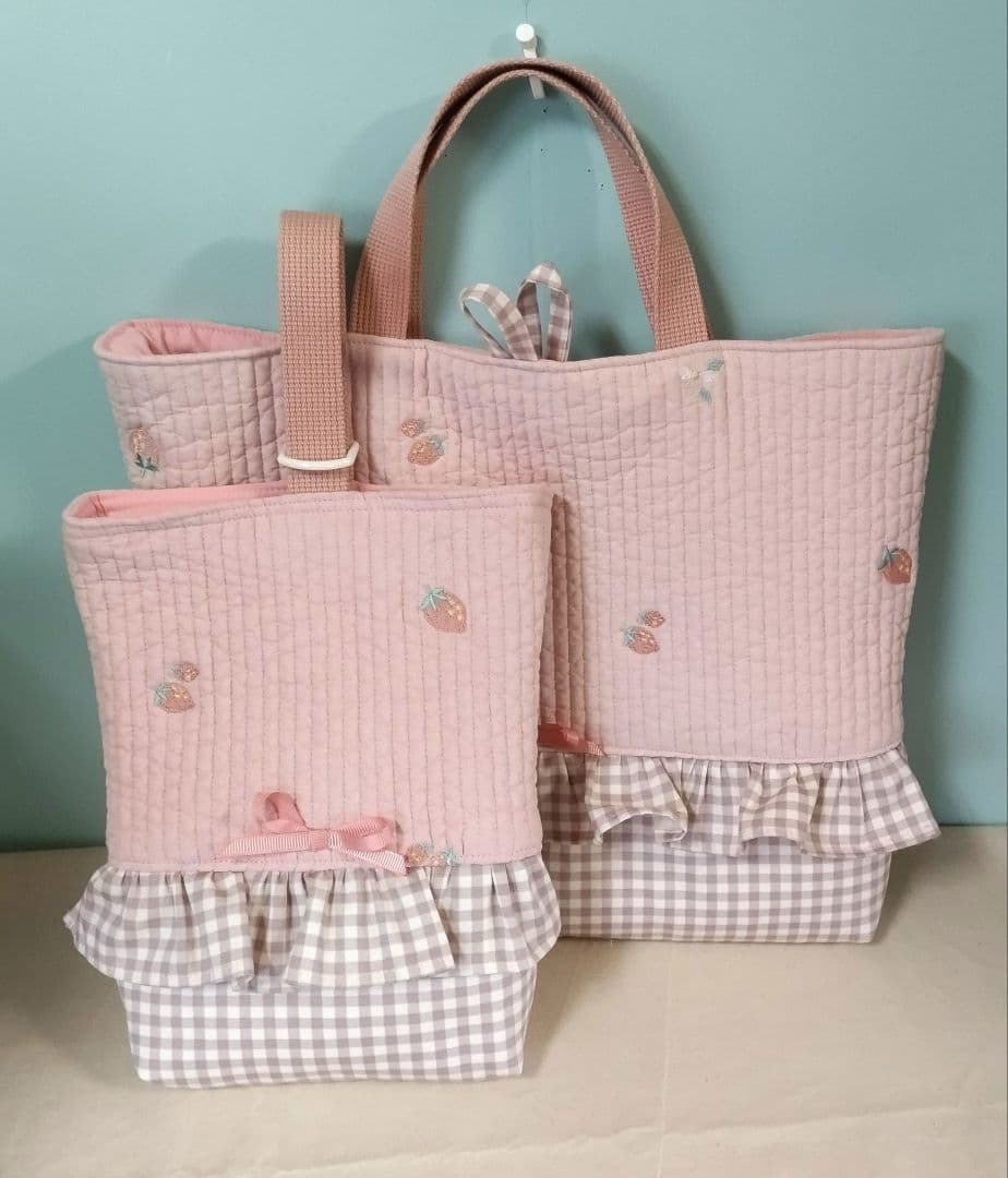 ハンドメイドのヌビ入園・入学3点セット