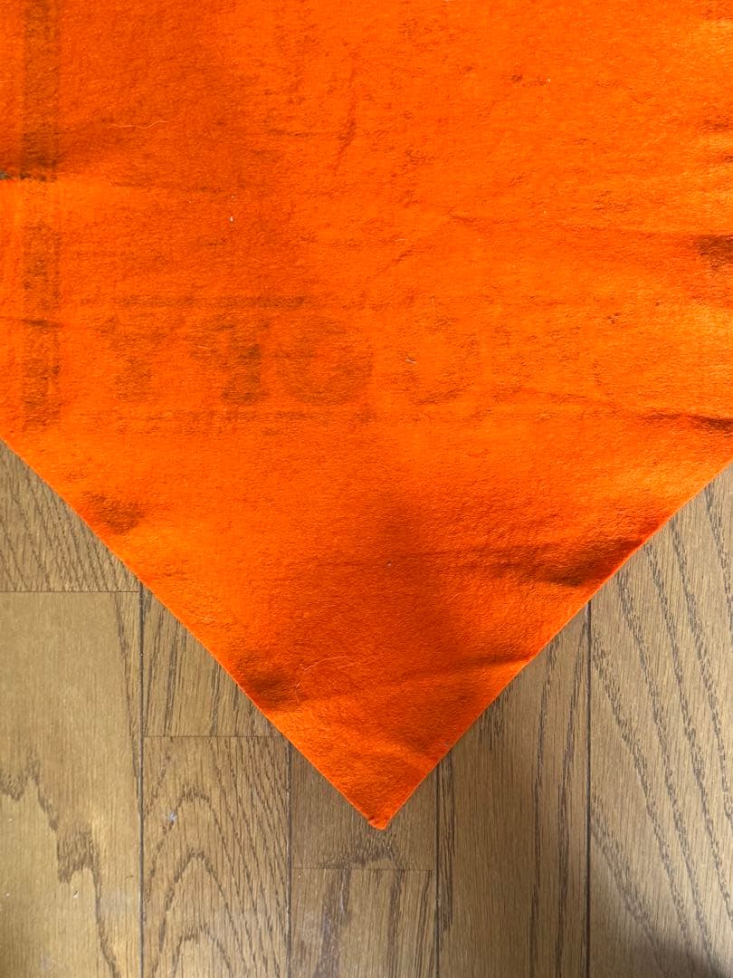 ●レア ●70's スヌーピー アストロノーツ フェルトバナー オレンジ