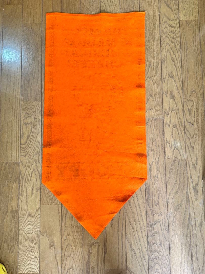 ●レア ●70's スヌーピー アストロノーツ フェルトバナー オレンジ