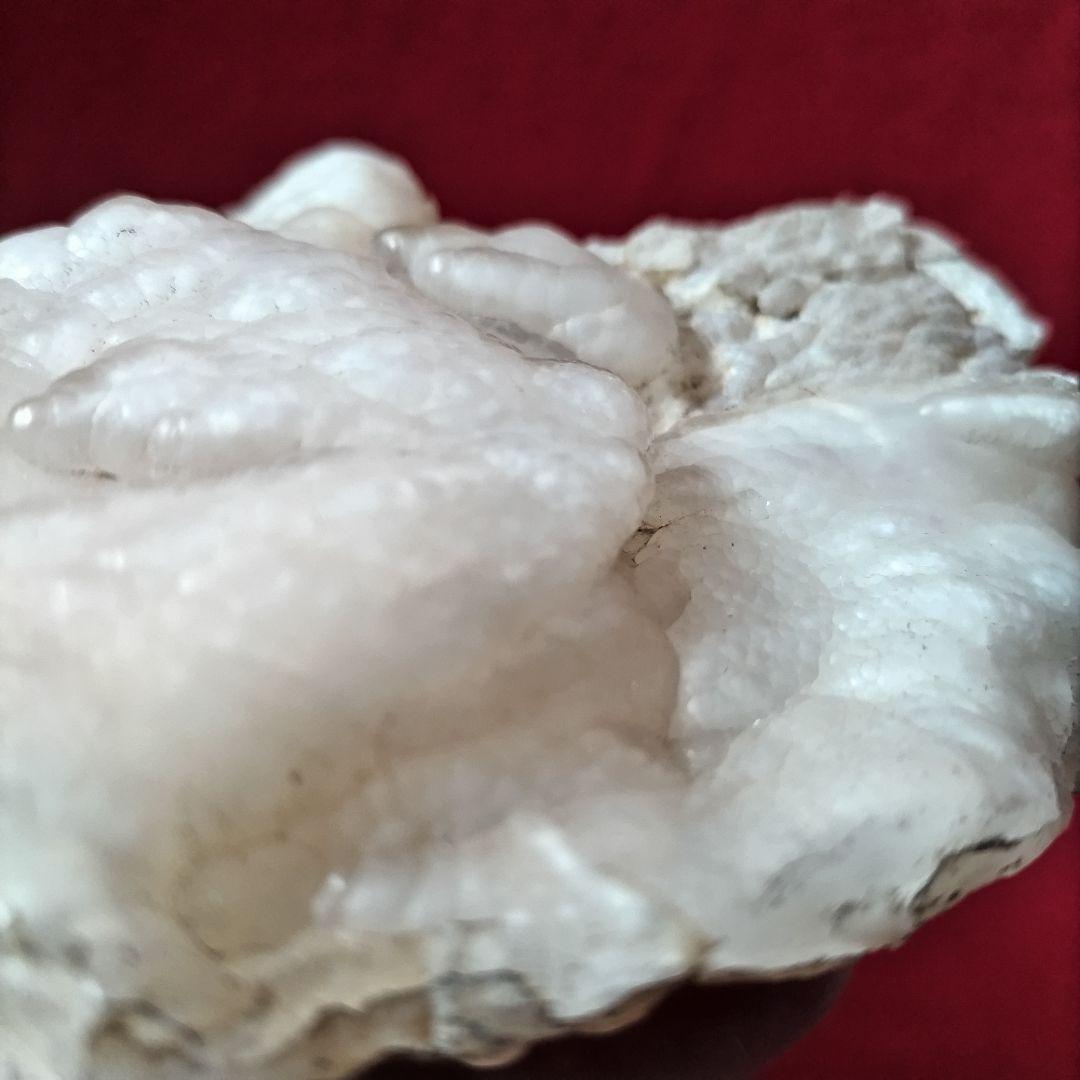 枝幸瑪瑙 木製台座付き メノウ 観賞石 自然石