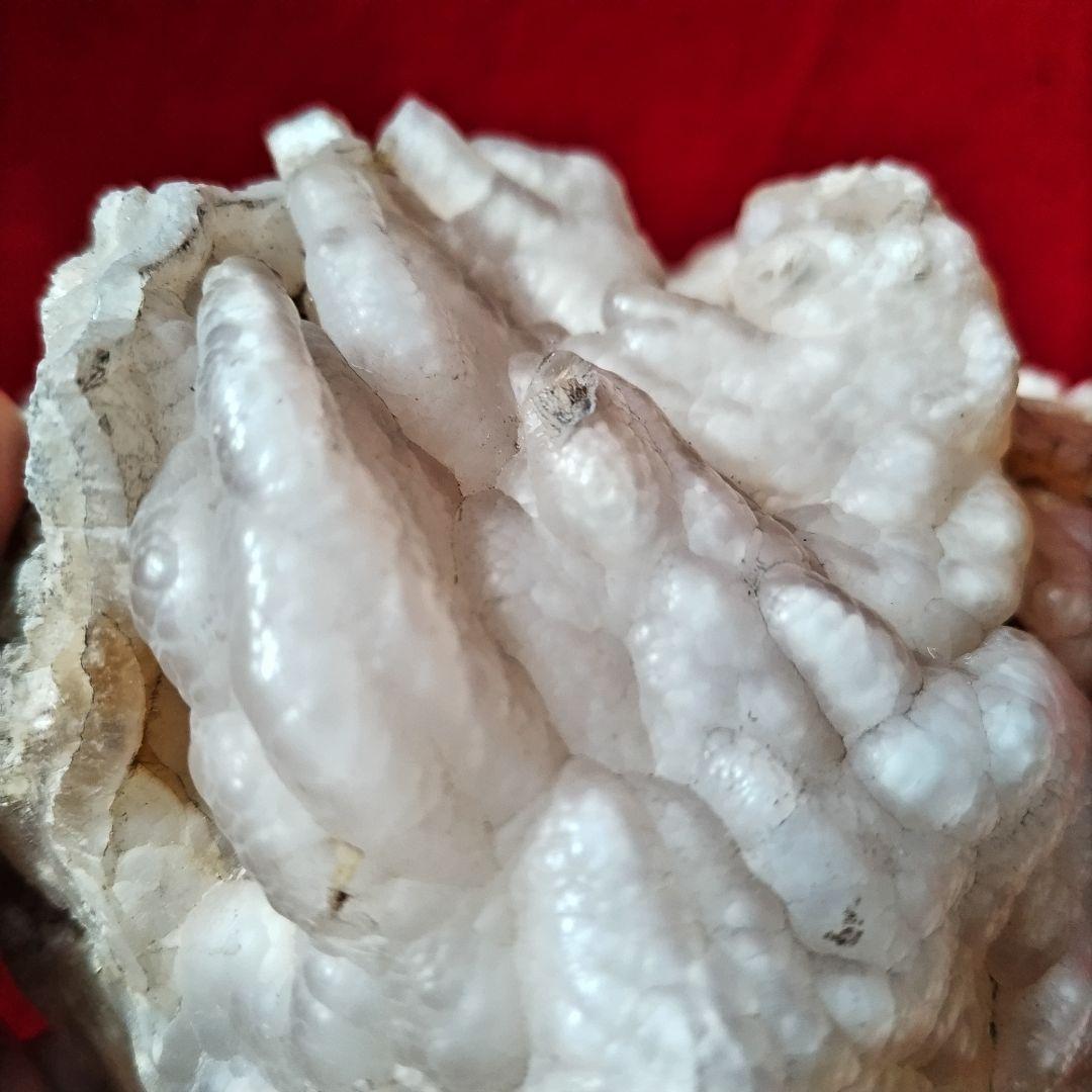 枝幸瑪瑙 木製台座付き メノウ 観賞石 自然石