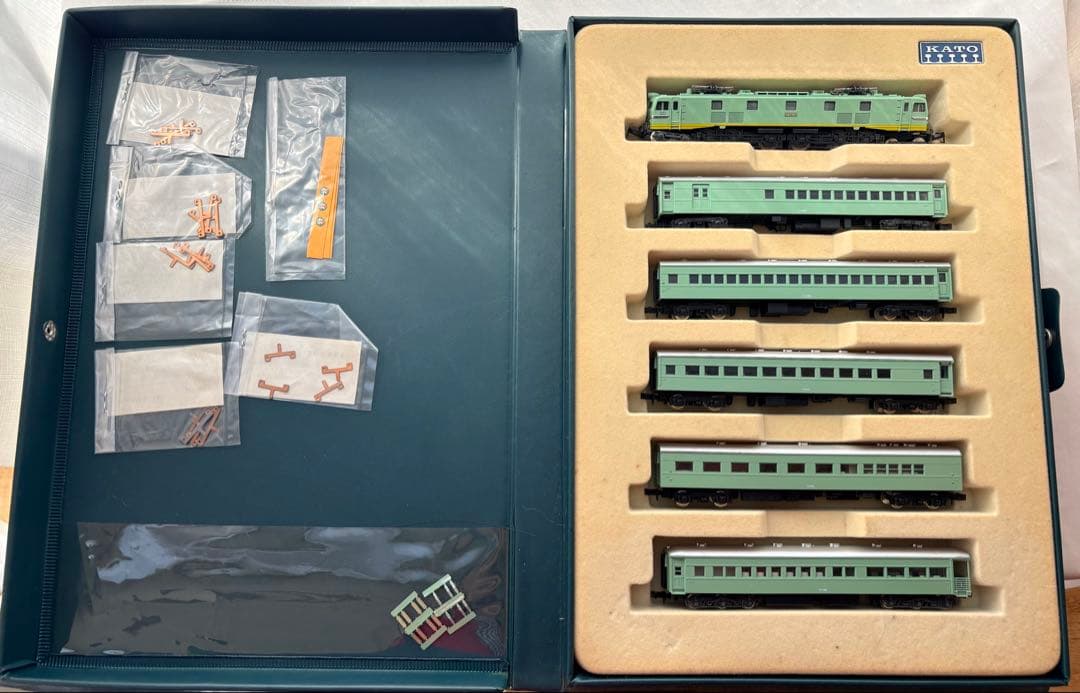 KATO Nゲージ EF58 はと 客車5両 旧製品 ケース付現状品