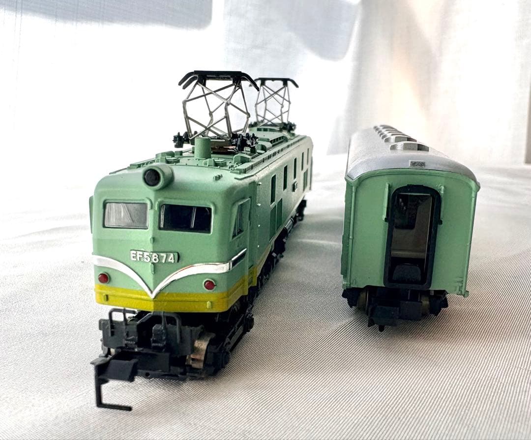 KATO Nゲージ EF58 はと 客車5両 旧製品 ケース付現状品