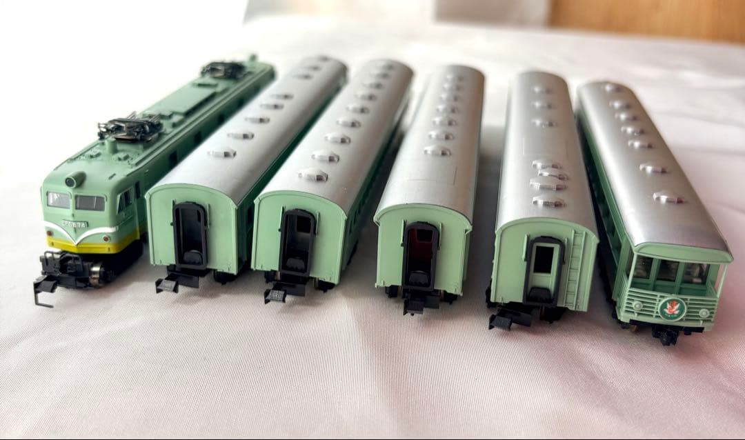 KATO Nゲージ EF58 はと 客車5両 旧製品 ケース付現状品