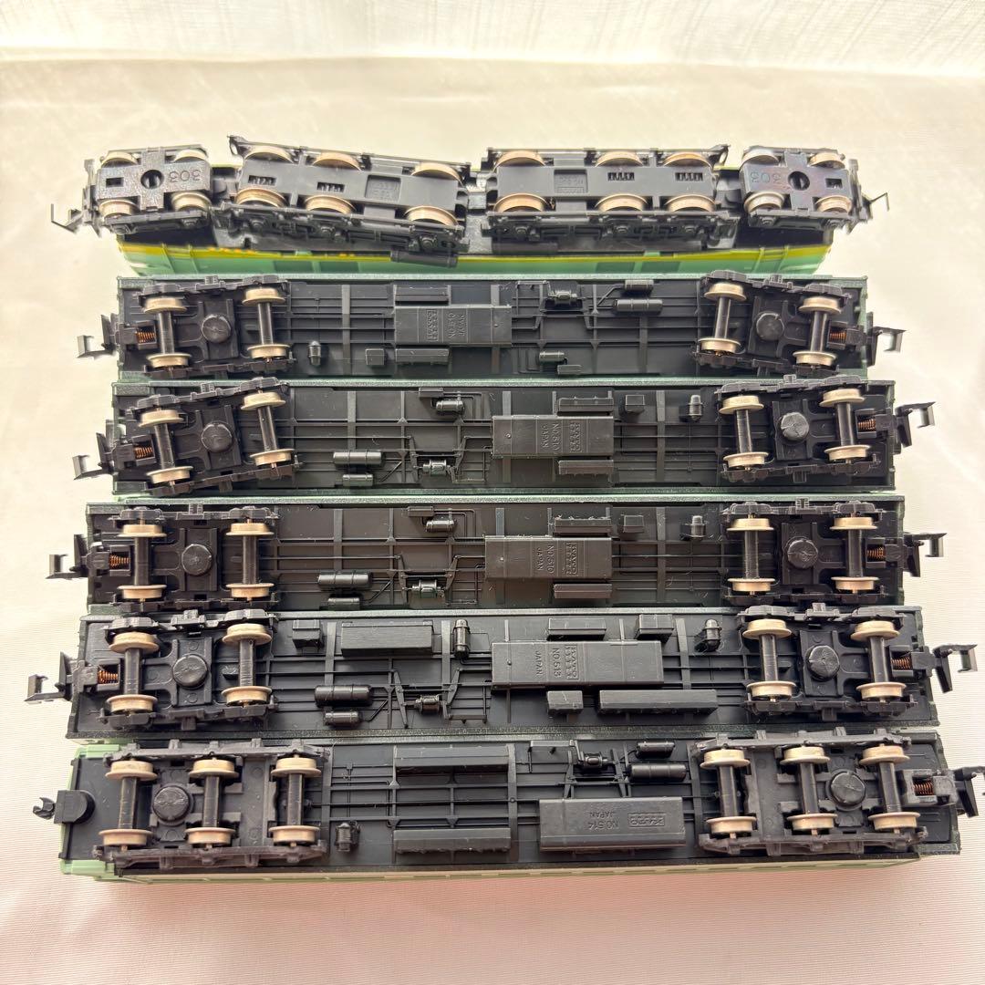 KATO Nゲージ EF58 はと 客車5両 旧製品 ケース付現状品