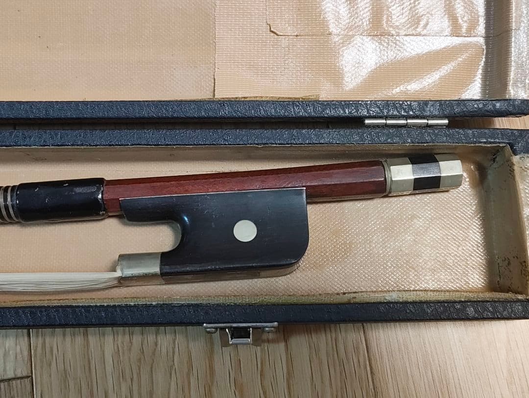 コントラバス 弓 フレンチ 西ドイツ製（W.GERMAN刻印）127g