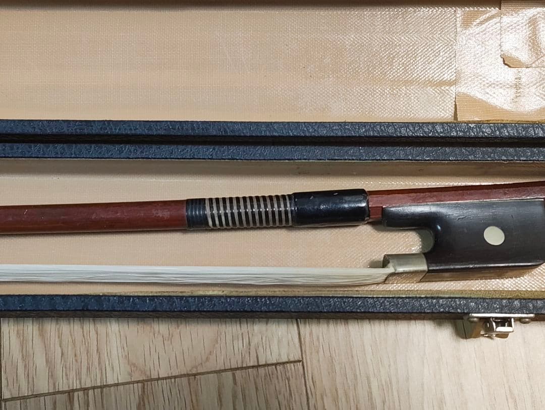 コントラバス 弓 フレンチ 西ドイツ製（W.GERMAN刻印）127g