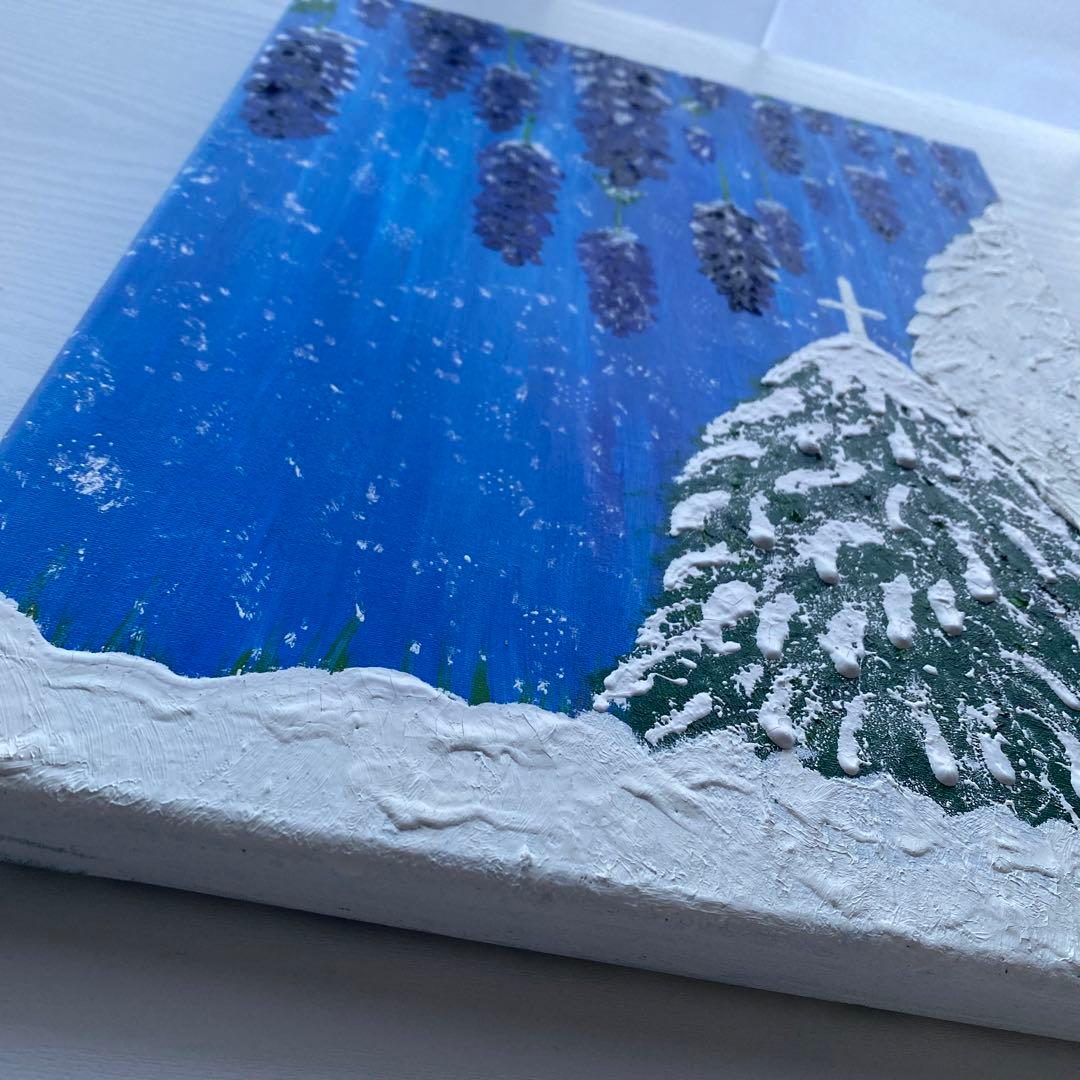 絵画 Winter song- Christmas