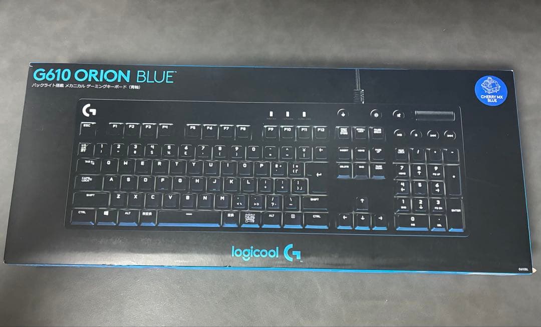 ほぼ新品 Logicool G610BL 青軸 ゲーミングキーボード メカニカル