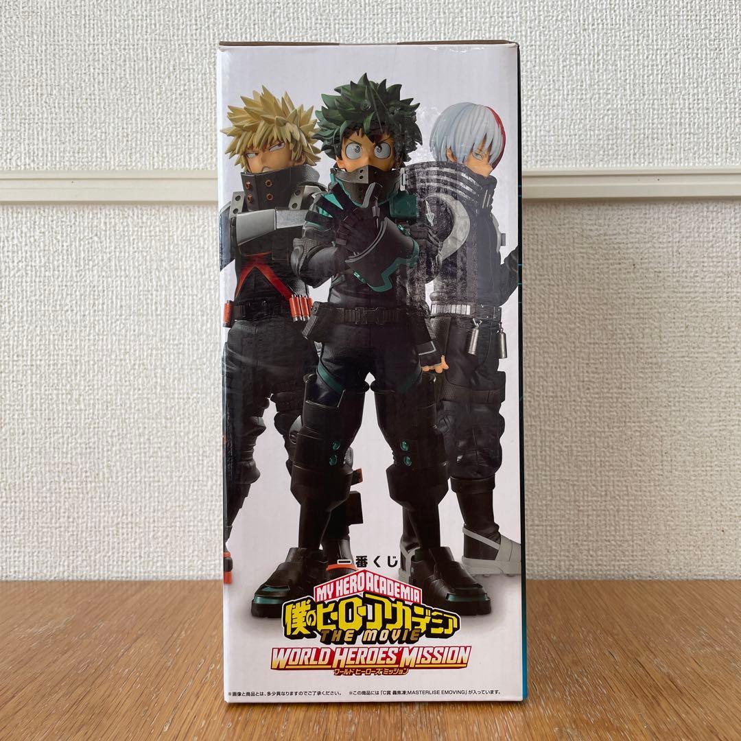 一番くじ ヒロアカ ワールドヒーローズミッション 緑谷 爆豪 轟 フィギュア