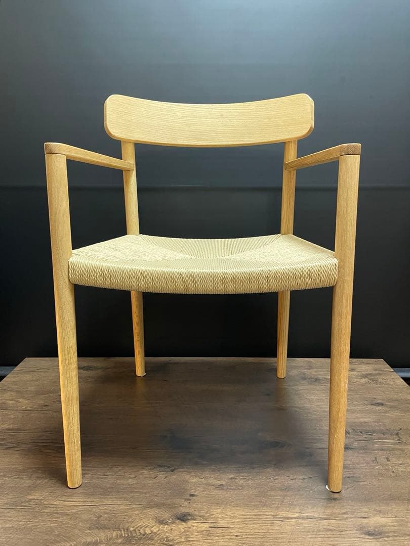 北欧家具　ペーパーコード オーク シェーカーチェア ダイニングチェア