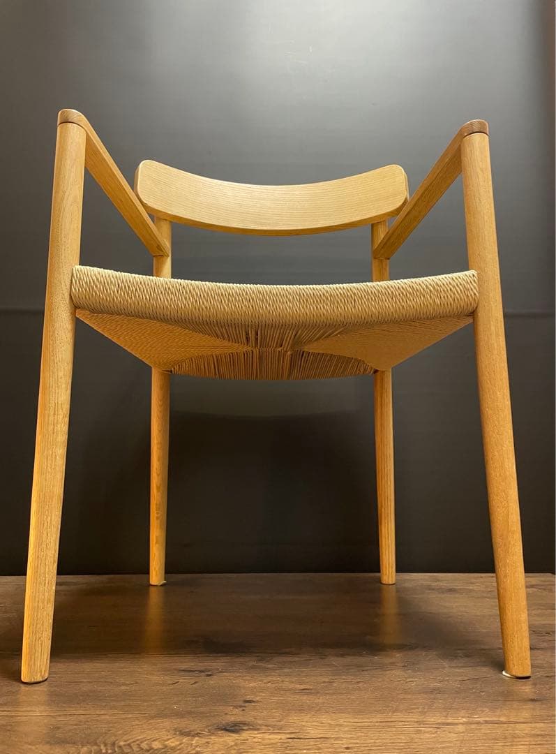 北欧家具　ペーパーコード オーク シェーカーチェア ダイニングチェア