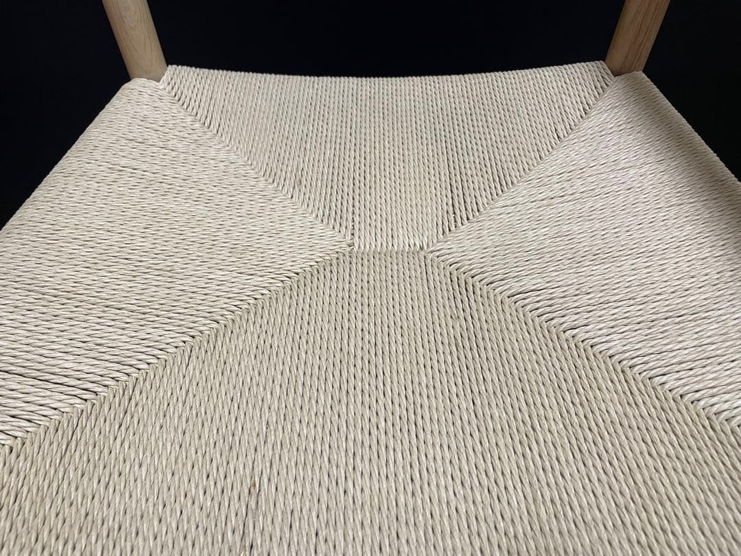 北欧家具　ペーパーコード オーク シェーカーチェア ダイニングチェア