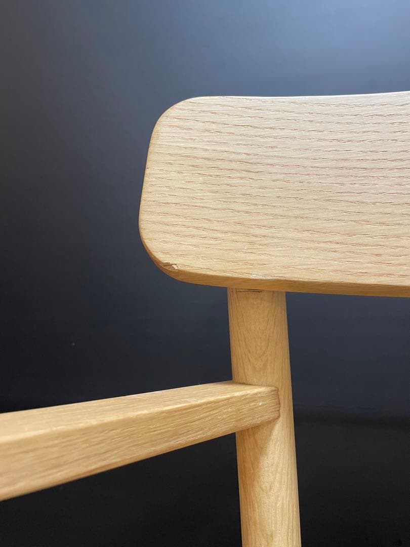 北欧家具　ペーパーコード オーク シェーカーチェア ダイニングチェア