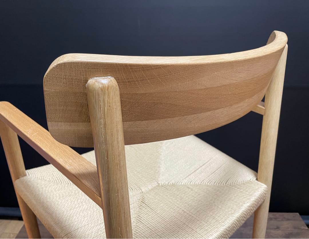 北欧家具　ペーパーコード オーク シェーカーチェア ダイニングチェア