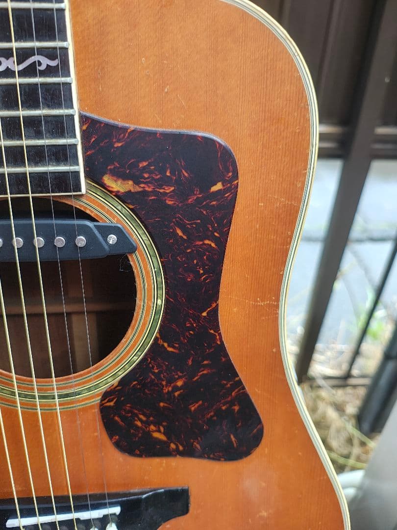 春日楽器 K.Country D-380 1975年製 ホール&コンタクトPU付