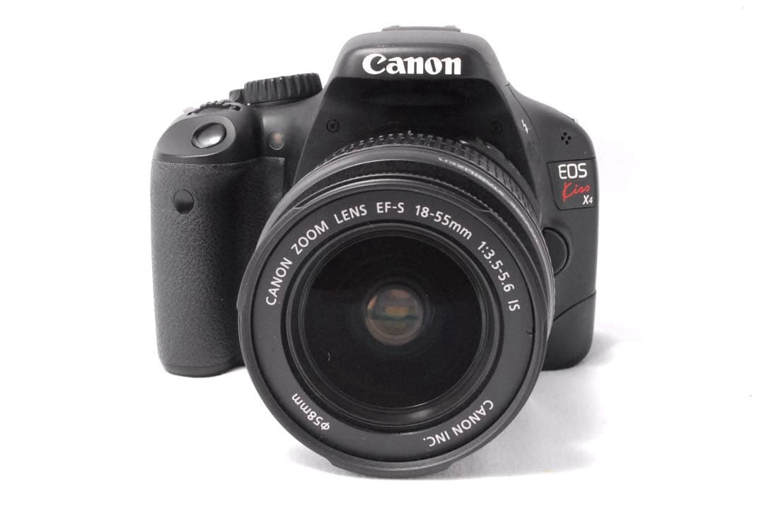 美品✨Canon kiss X4✨手ぶれ補正機能付き✨一眼レフカメラ✨スマホ転送
