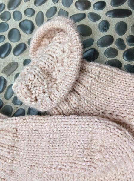 （お纏め専用3足）手編みソックス// カシミヤ100％