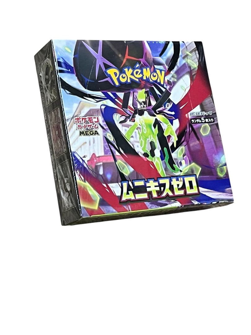 新品未開封　シュリンク付き　ポケモンカードゲーム　ムニキスゼロ 1BOX