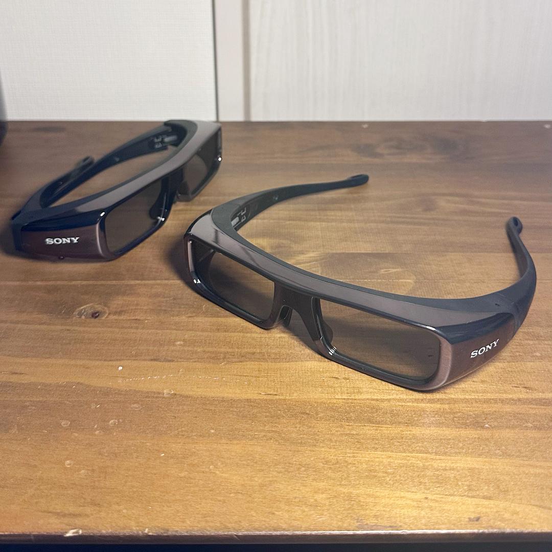 SONY BRAVIA 3D KDL-46HX800 3Dメガネ2個 セット
