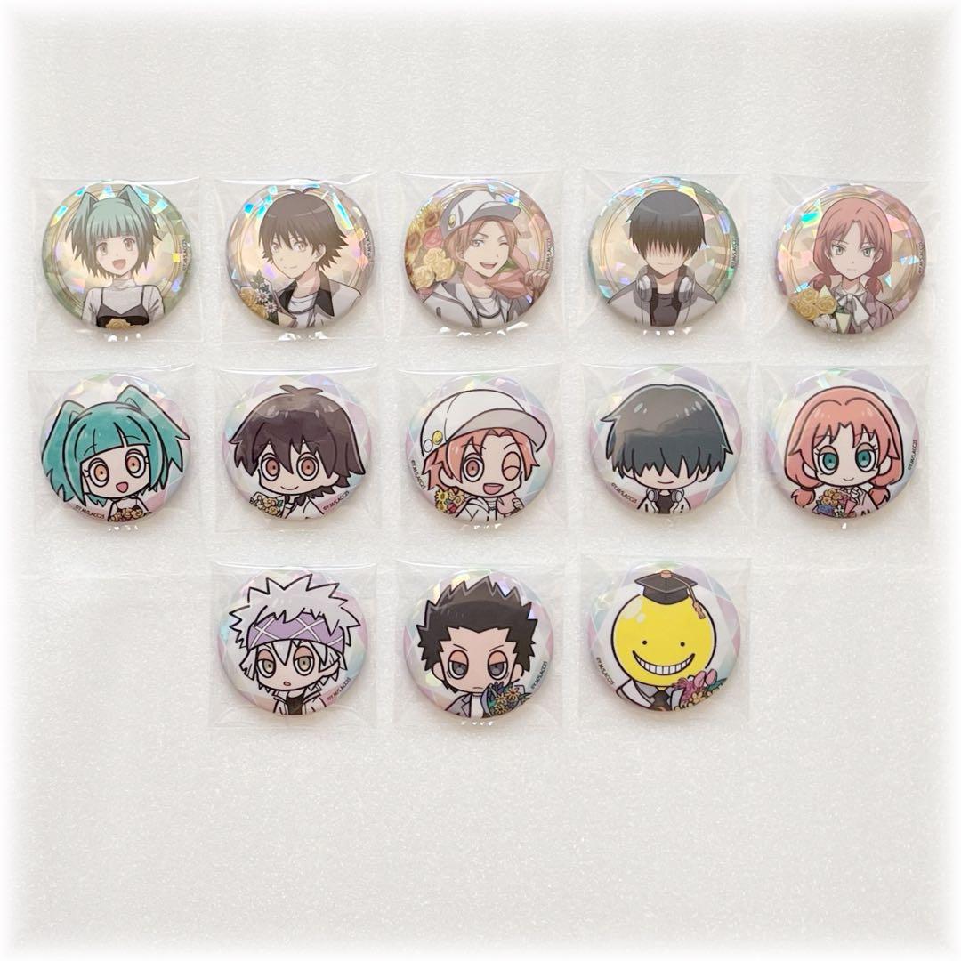 暗殺教室 ポラショット 缶バッジ アクリルスタンド フラワーブーケver.