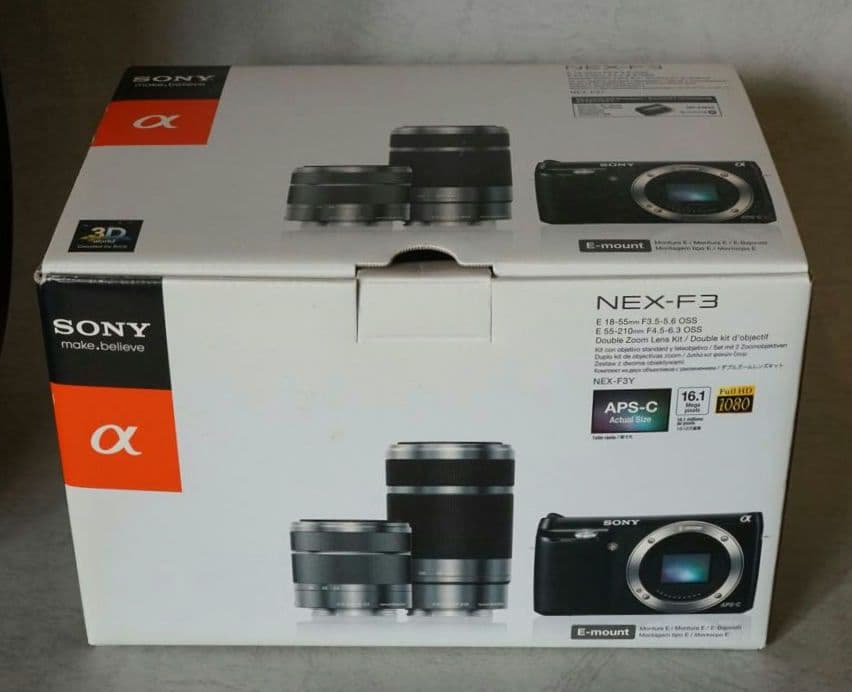 SONY α ホワイト ミラーレス一眼　NEX-3N E18-55 OSS