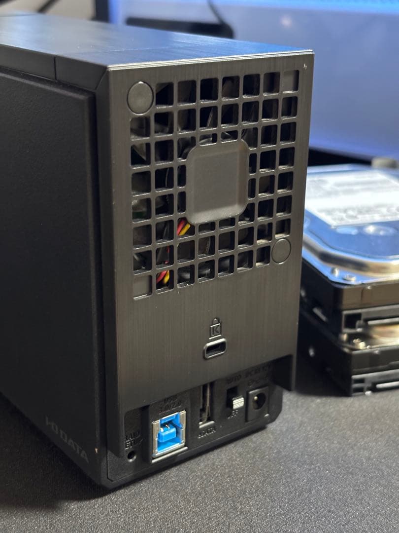 IODATA 外付HDD 2TB HDS2-UTX RAID ストライピング機能