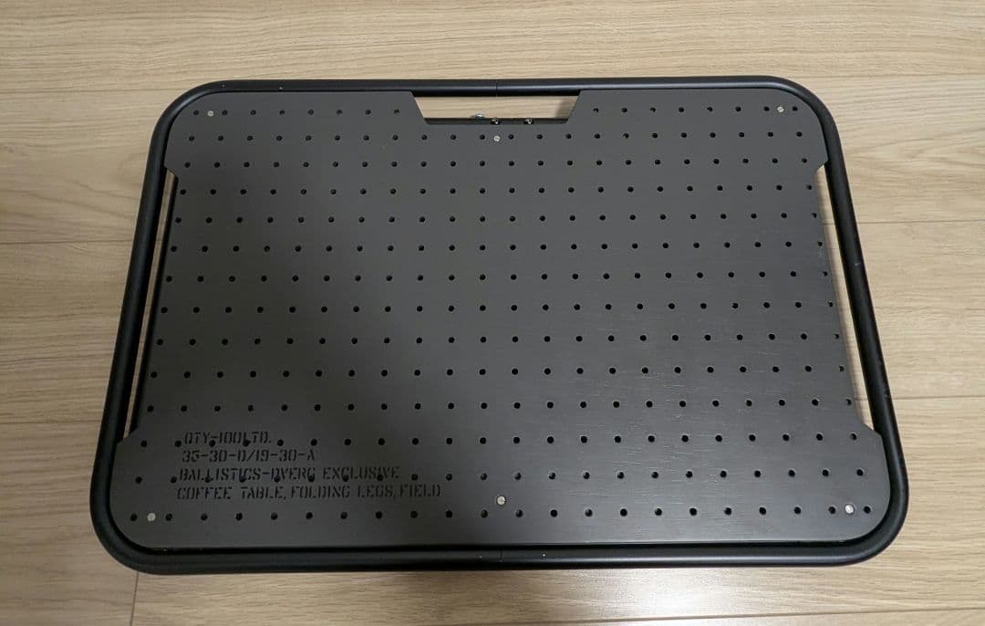 DVERG × Ballistics ローバーテーブル チャコール