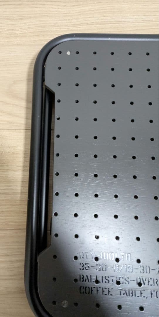 DVERG × Ballistics ローバーテーブル チャコール