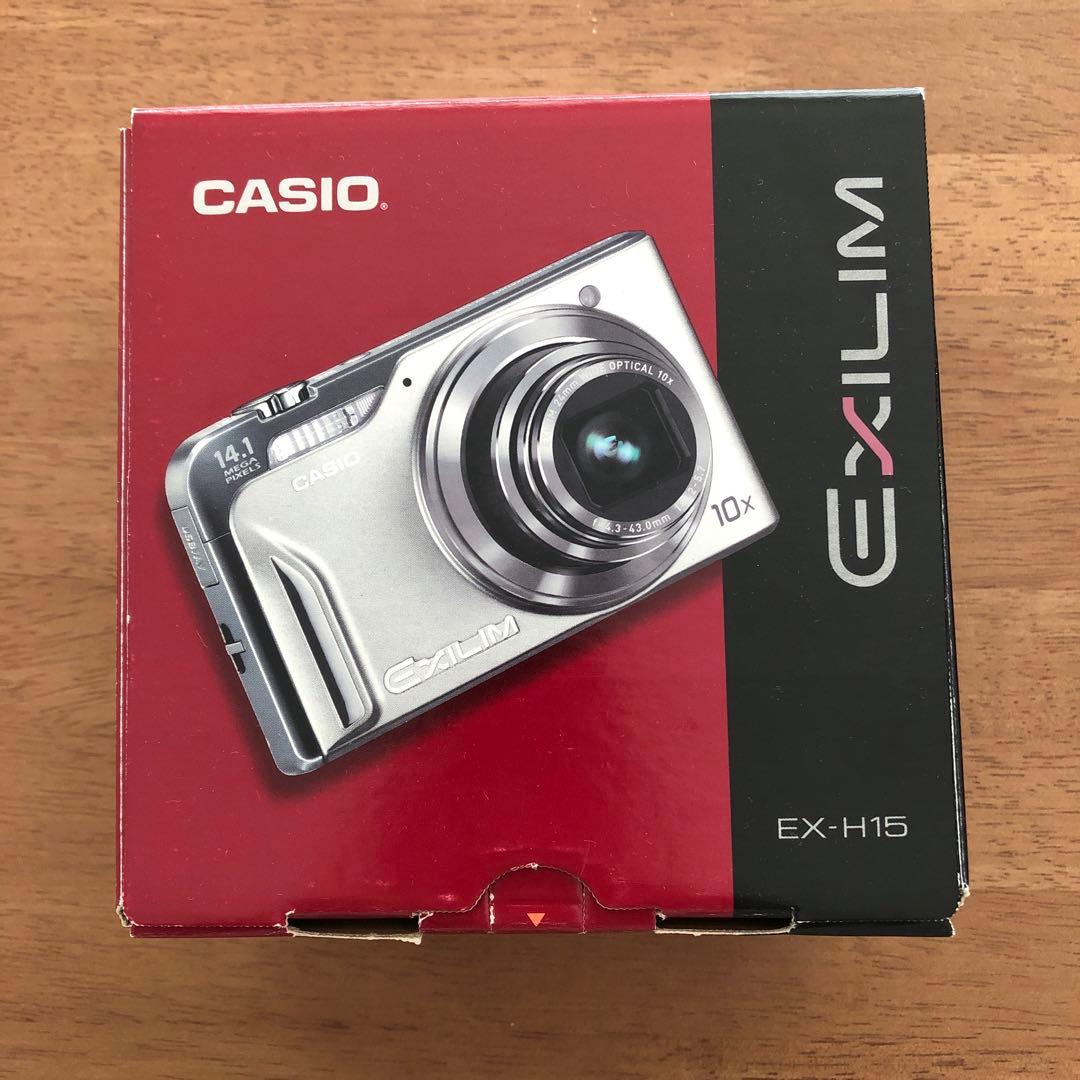 CASIO EXILIM Hi-ZOOM EX-H15 ピンク　取説•付属品あり