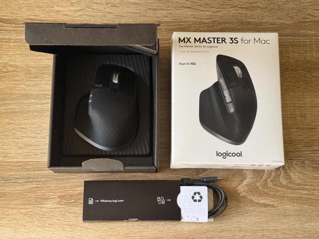 【完動品・静音】Logicool MX Master 3S for Mac