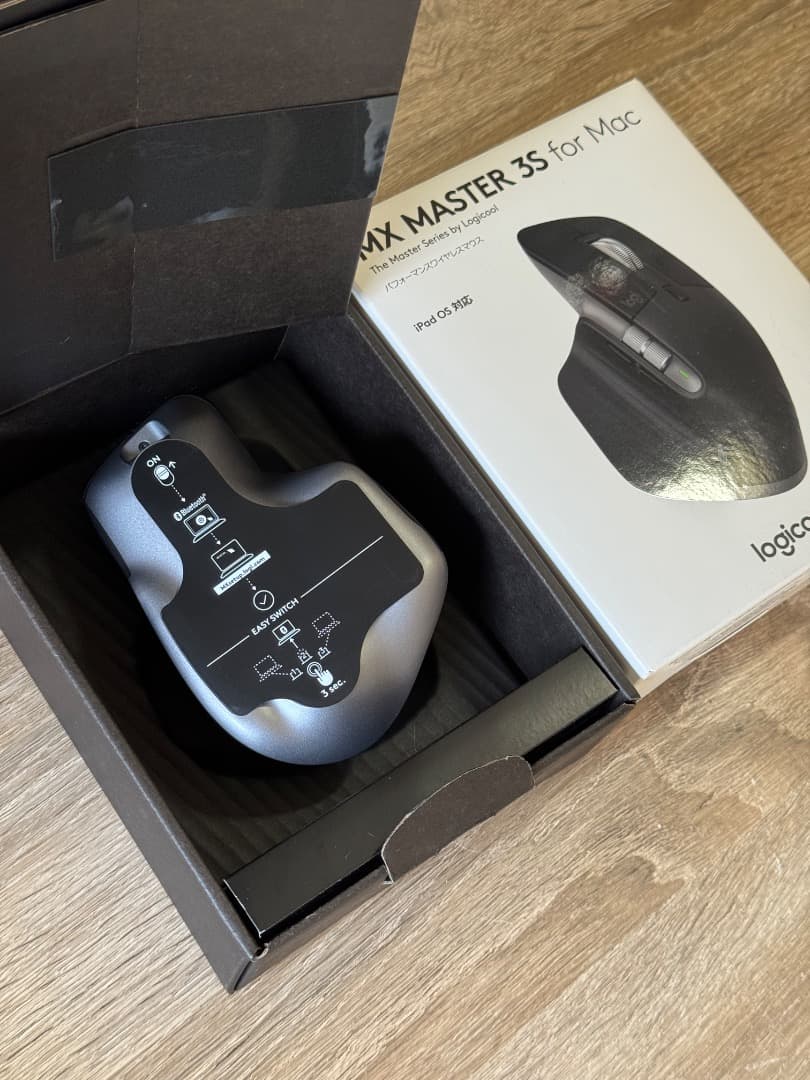 【完動品・静音】Logicool MX Master 3S for Mac