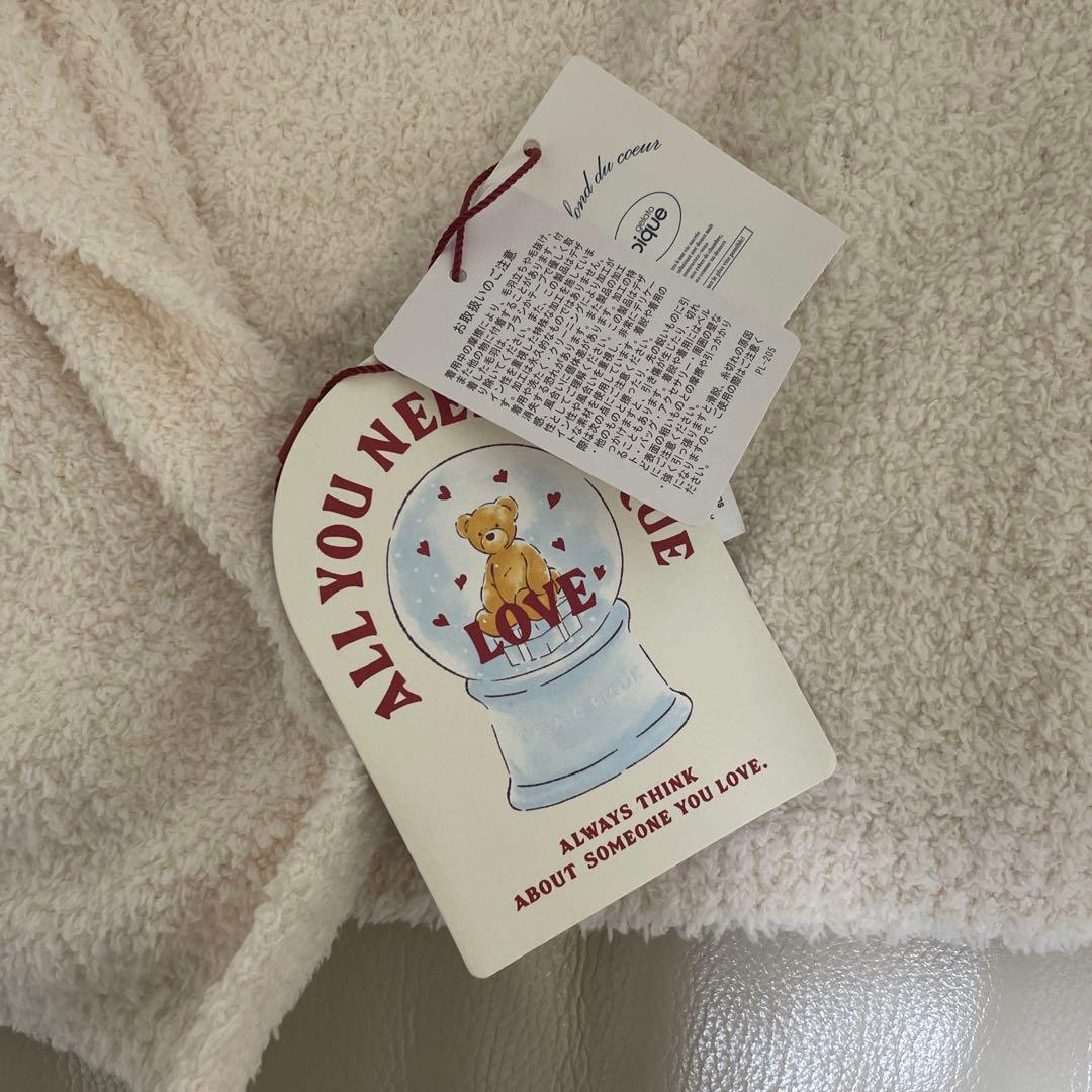 ジェラートピケ　タグ付き未使用　PIQUE LOVE クマ柄 ブランケット