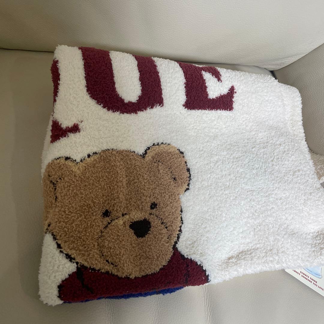 ジェラートピケ　タグ付き未使用　PIQUE LOVE クマ柄 ブランケット