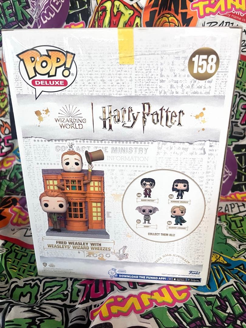 ハリーポッター フレッド・ウィーズリー POP 158 デラックス 限定 レア