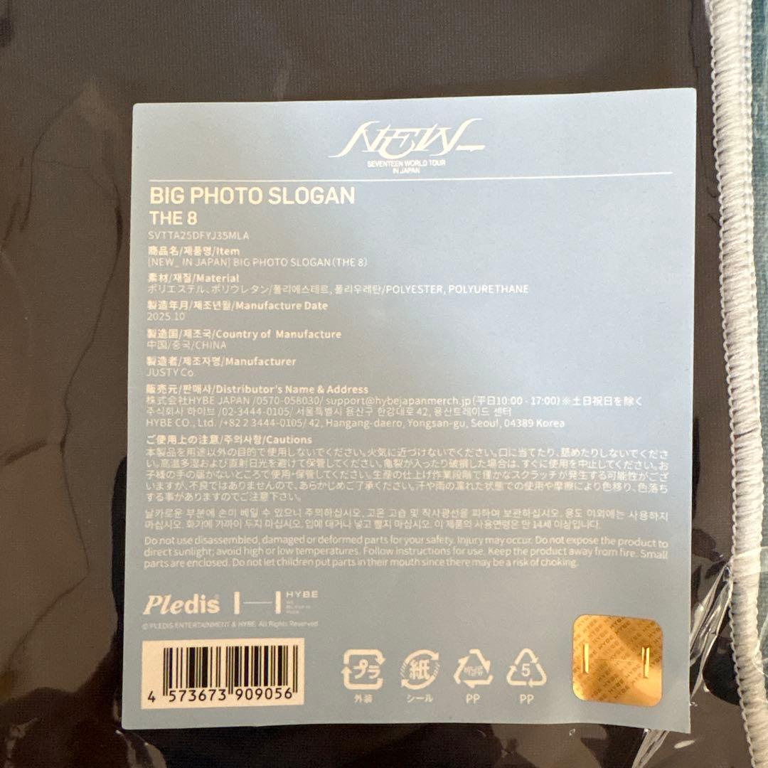 NEW_ ミンハオ　うちわ　BIG Photo スローガン　まとめ売り　the8