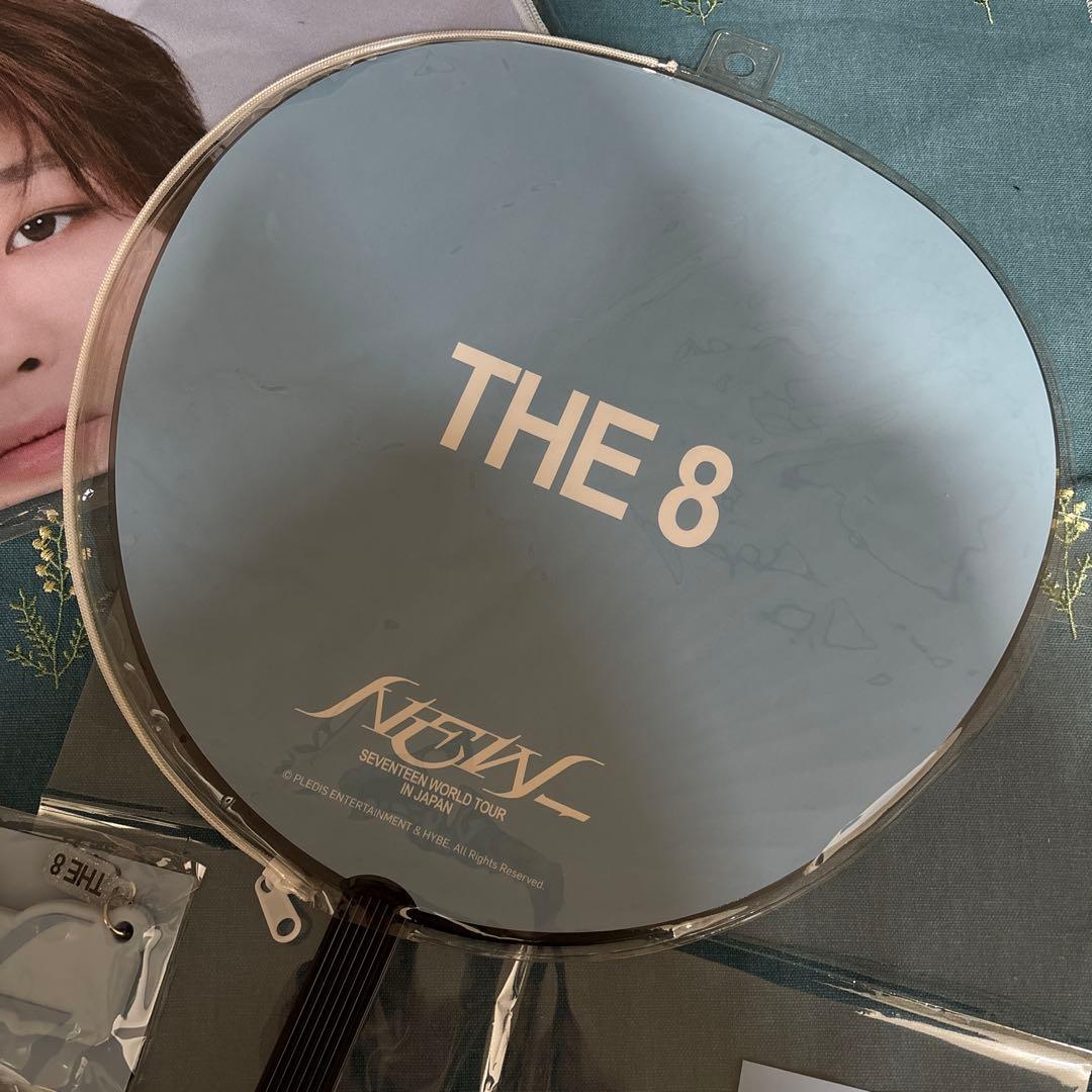 NEW_ ミンハオ　うちわ　BIG Photo スローガン　まとめ売り　the8