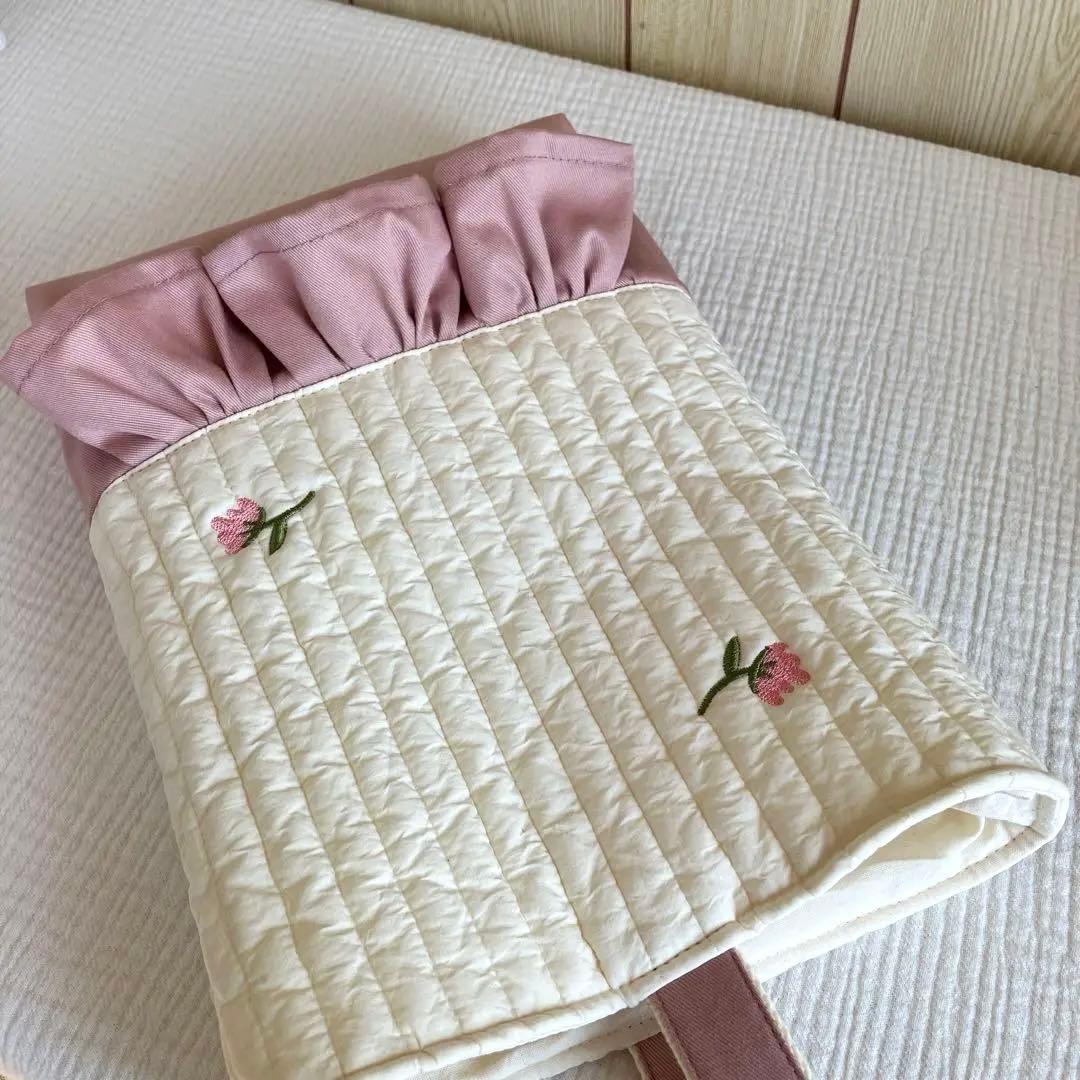 ヌビ 入園入学 セット おはな ピンク フラワー イブル レッスンバッグ 巾着