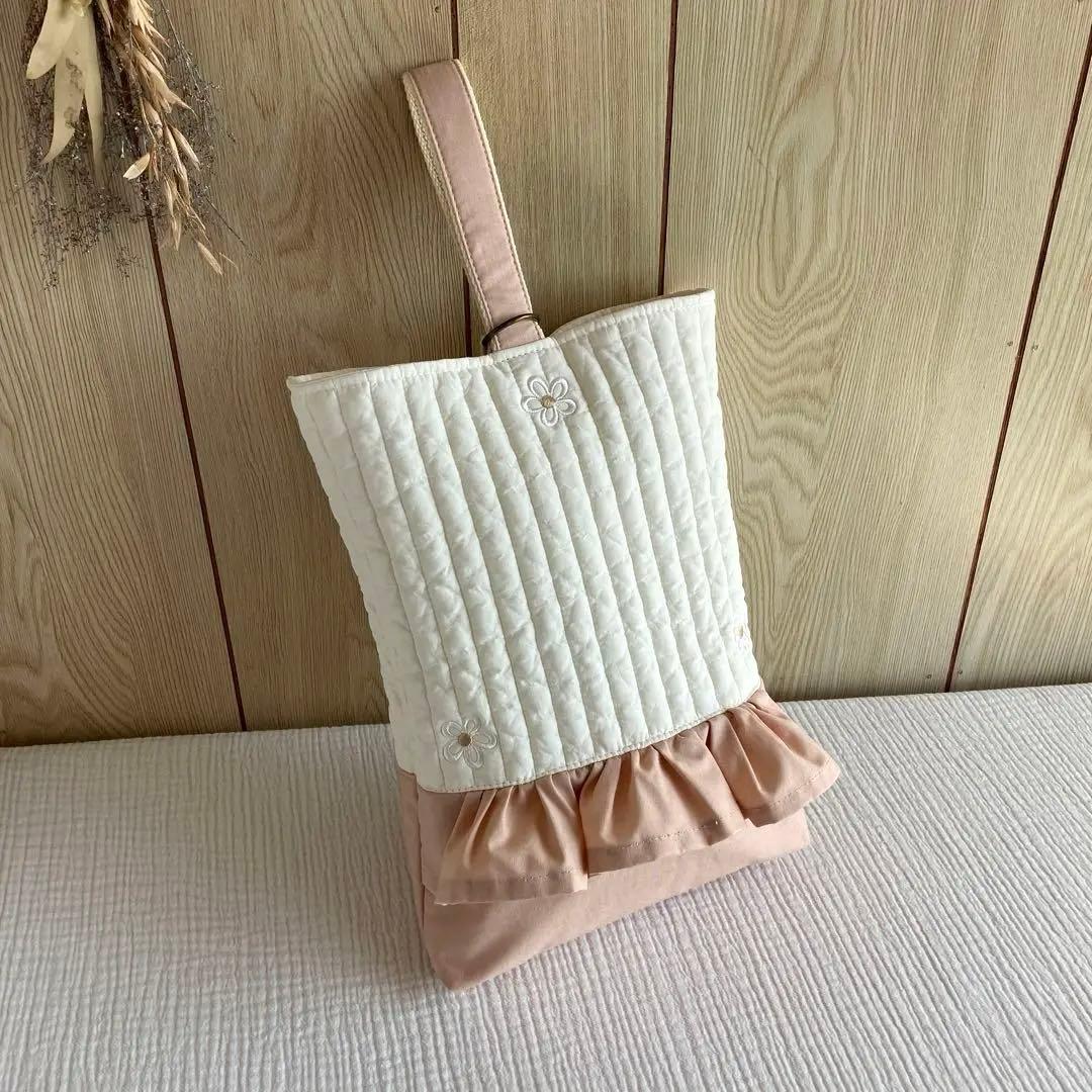 ヌビ 入園入学 セット おはな ピンク フラワー イブル レッスンバッグ 巾着