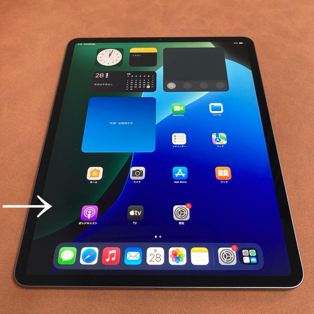 9954 電池ほぼ新品 iPad Pro4 第4世代 128GB 12.9インチ