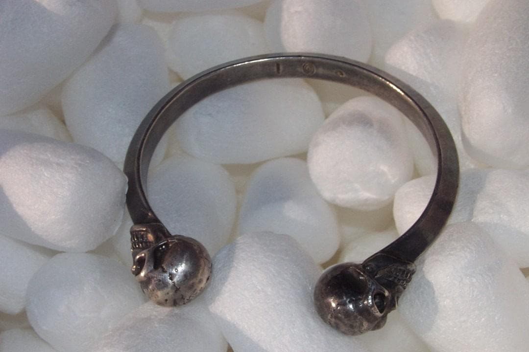 生前中期頃当時 ガボール Gaboratory スカルトライアングルバングル