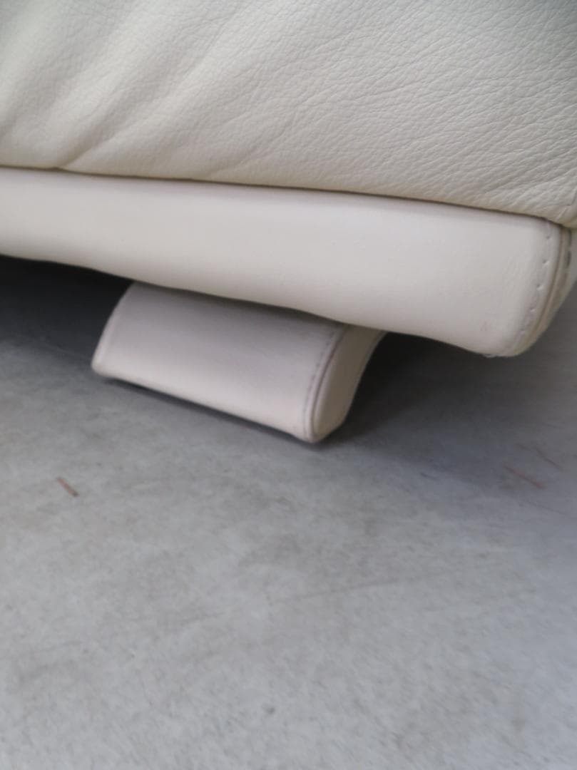 美品■総革■イタリア■IDC■Enzo Dambrosio■3人掛けソファ■