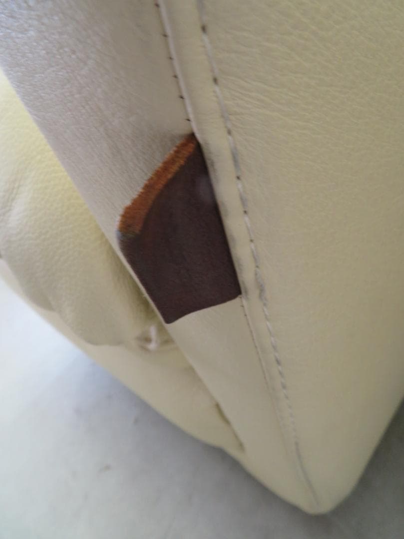 美品■総革■イタリア■IDC■Enzo Dambrosio■3人掛けソファ■